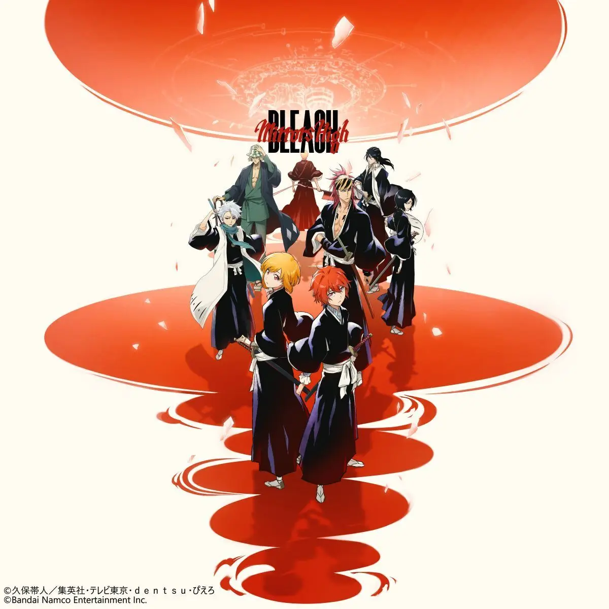 《BLEACH Mirrors High》公布两位主角角色“右岛志燐”“佐鸣白祢”，同步开启CBT招募
