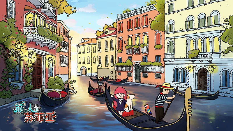 手绘寻物游戏《旅人苏菲亚》公布全新宣传片，将于2024年发售