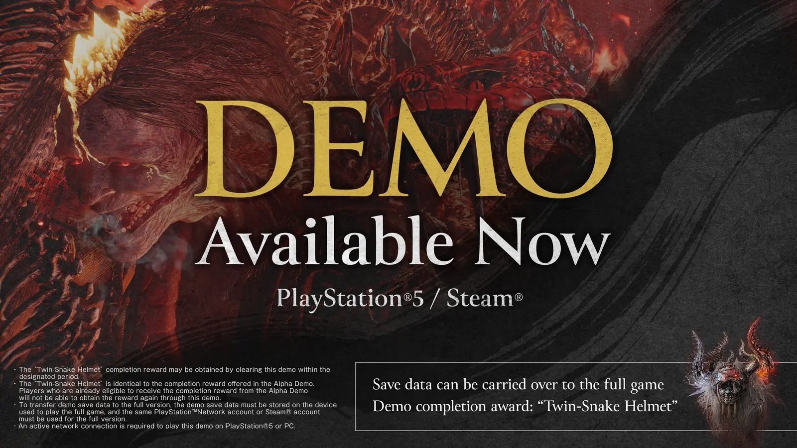 《仁王3》Demo现已正式上线，支持最多 3 人在线联机游玩