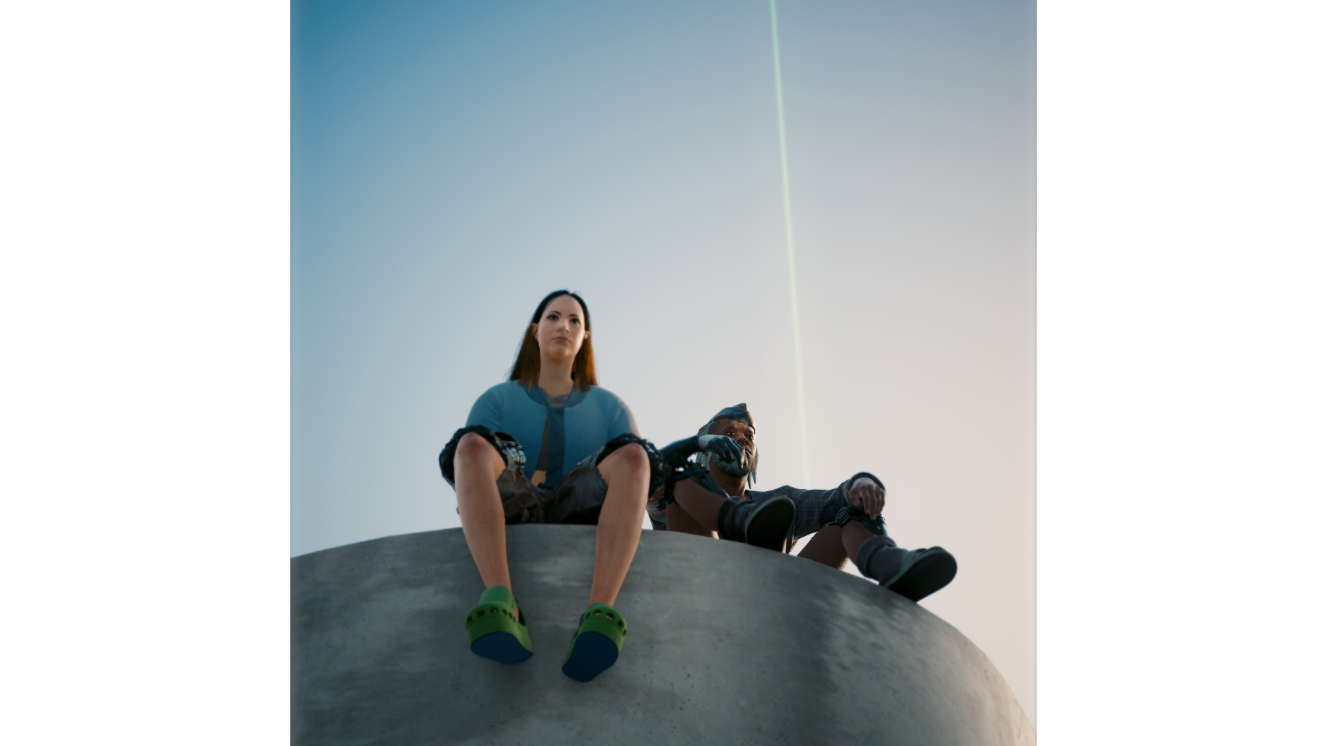 游戏摄影丨《赛博朋克2077》影集