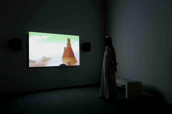 陈星汉 《旅》于卡塔尔博物馆局 2016 蔡文悠摄