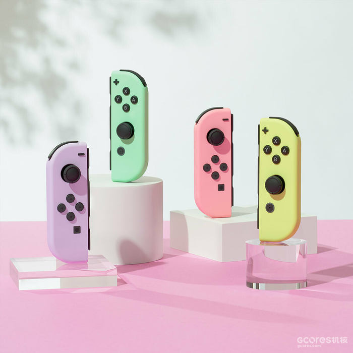 任天堂推出两款新配色Joy-Con,淡紫/淡绿和淡粉/淡黄 任天堂推出两款新配色Joy-Con,淡紫/淡绿和淡粉/淡黄