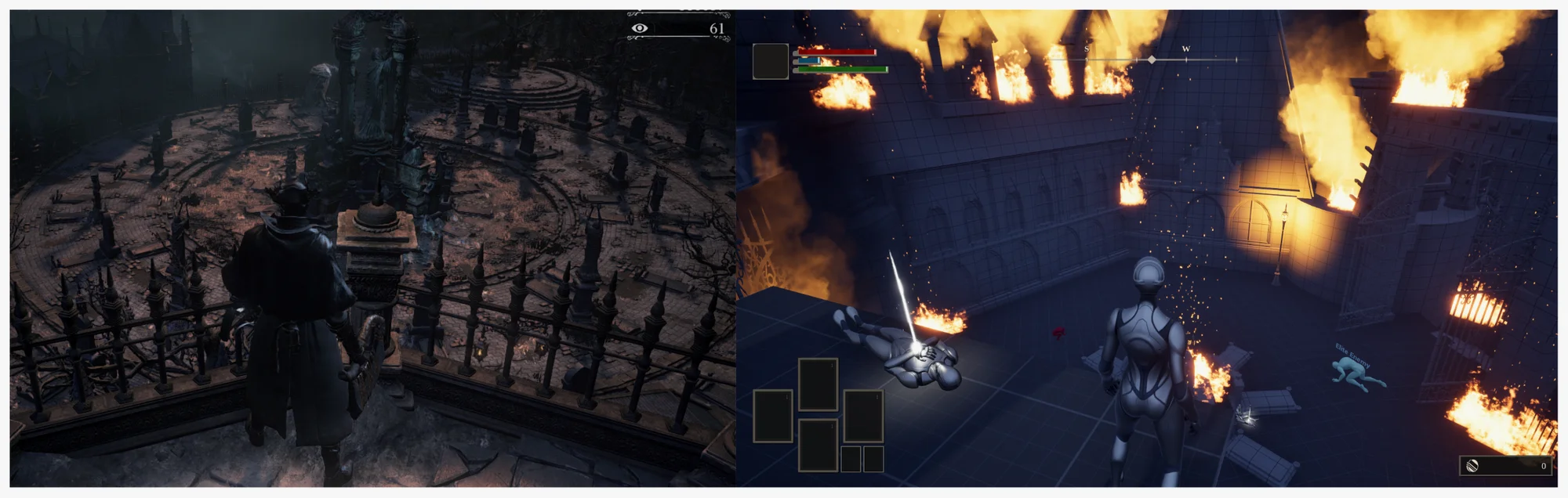 昔日神圣静谧的教会镇，也未能逃过神血的诅咒