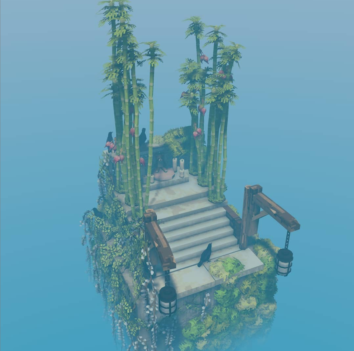 Lil Shrine Thingy by SlowlysModels on Discord