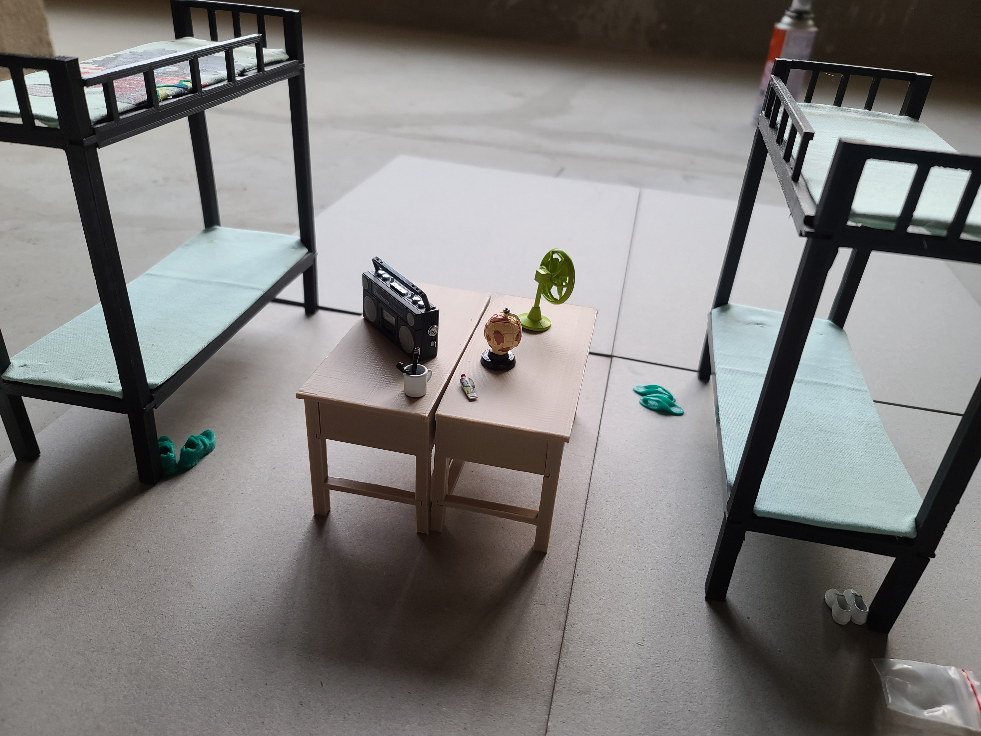 图像记录几个NOOB从零开始生造独立游戏（一）：微缩模型