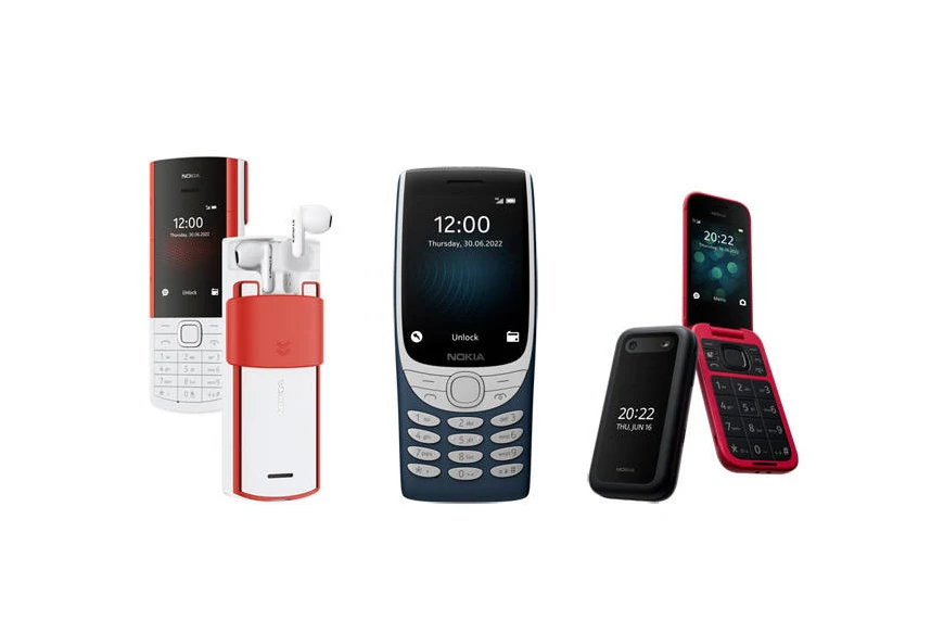 Nokia发布三款新品功能机