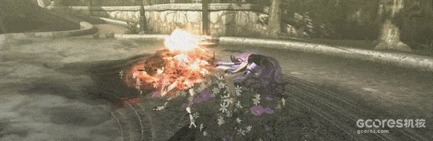 《猎天使魔女》在完成部分派生链后会给予【重攻击】奖励和看贝姐脱下裤子