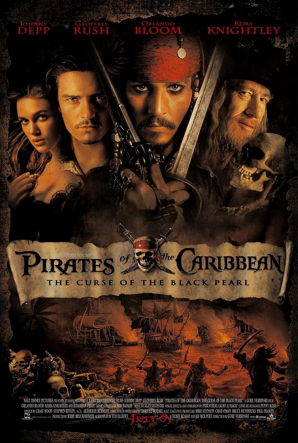 美国《加勒比海盗》2003年