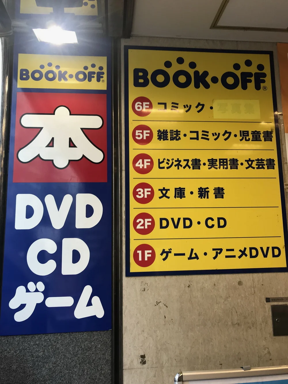 楼层分布上，店家非常仗义地把游戏和动画相关制品放在了1楼