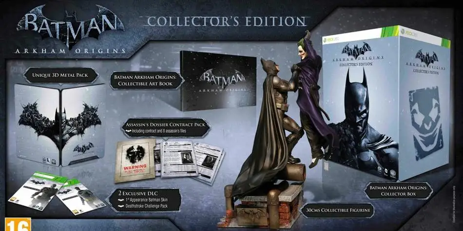 蝙蝠侠：阿卡姆起源【Batman: Arkham Origins】限定版公布