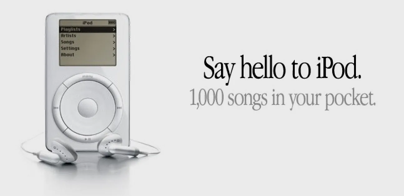 1000 songs in your pocket, ipod