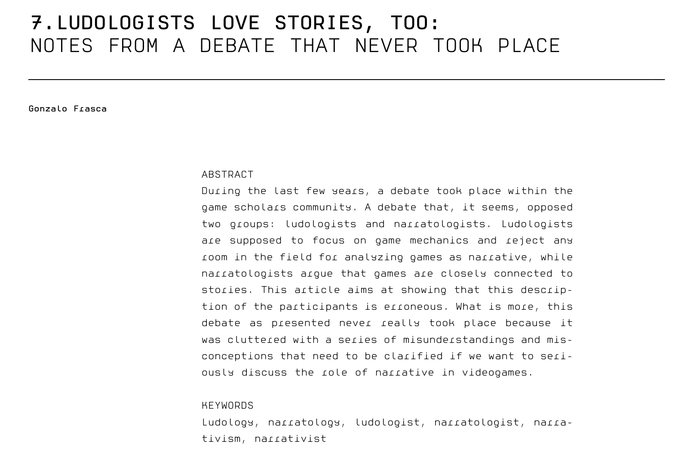 忆《浮生千百事》:游戏的叙事与玩法 忆《浮生千百事》:游戏的叙事与玩法