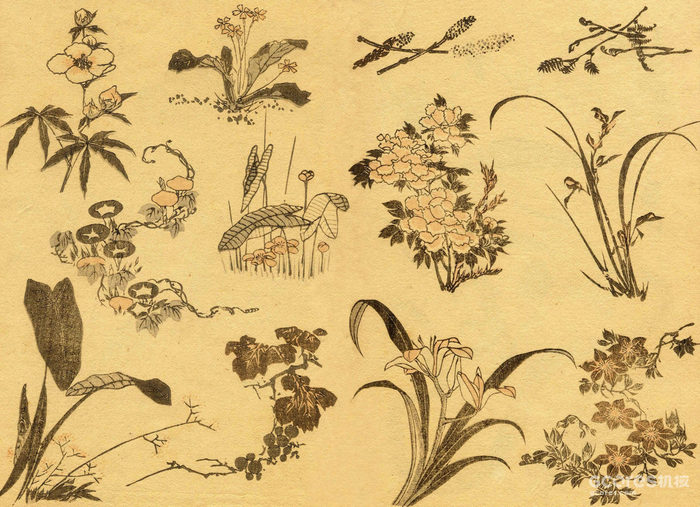 通过《浮世绘》聊聊设计:第一期 北斋漫画 通过《浮世绘》聊聊设计:第一期 北斋漫画