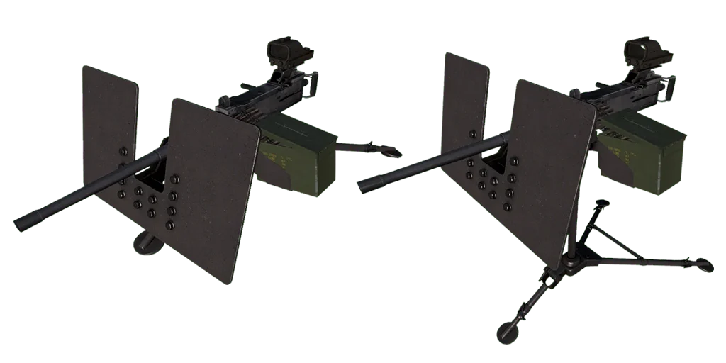 游戏中的M2重机枪