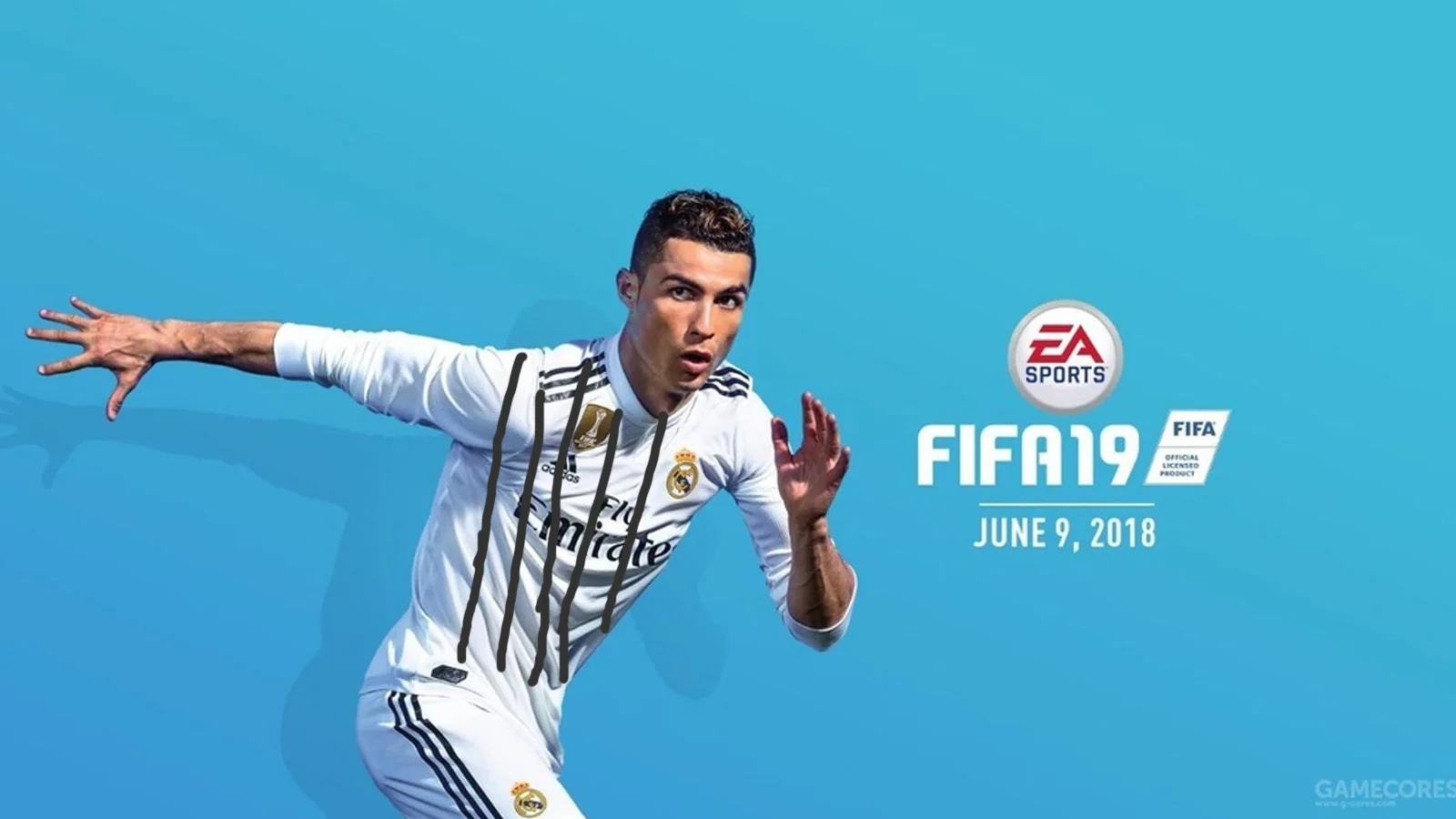 C罗正式转会尤文图斯,《FIFA 19》的封面该怎么办？