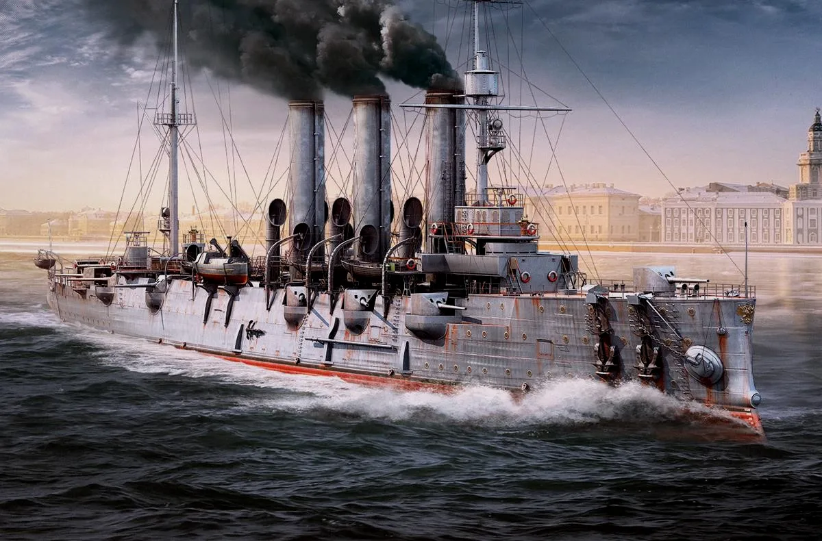 阿芙乐尔号巡洋舰，来源战舰世界