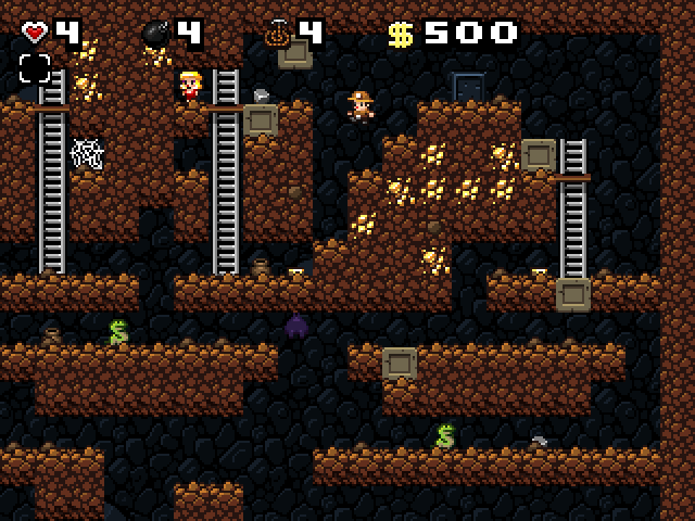 GameMaker做的初版《洞穴探险》