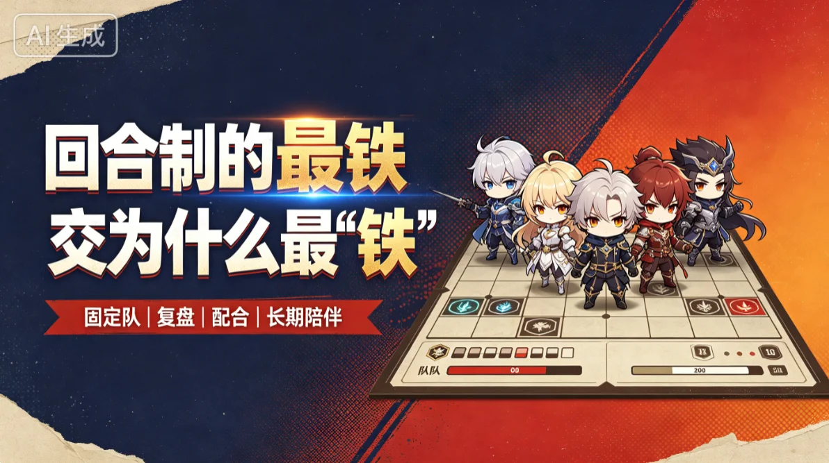 回合制的社交为什么最"铁"