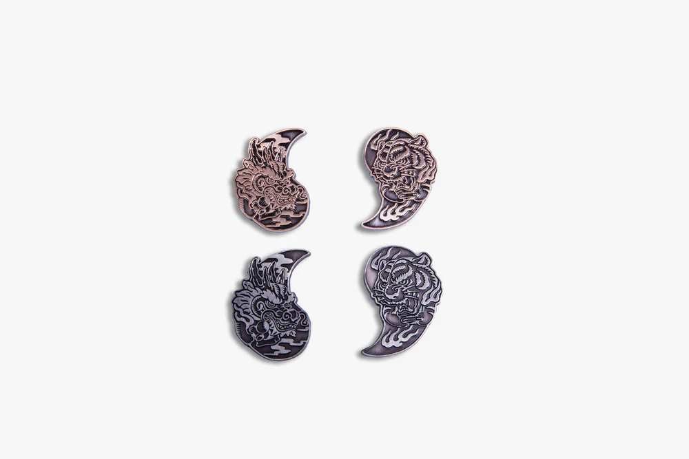 金色徽章（上面两款）