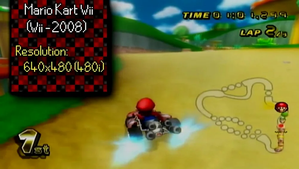 WII版,640*480，480i