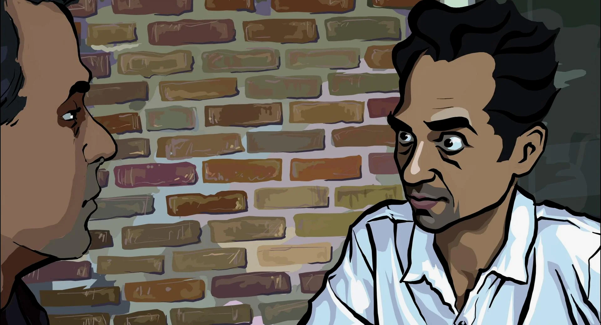 《半梦半醒的人生》（Waking Life, 2001）