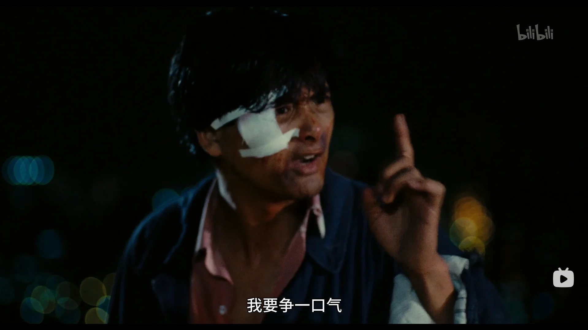 《英雄本色》名场面，这不仅是周润发、狄龙等人在现实中的呼应，也是吴宇森自己的映射