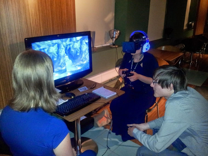 圖 8. 8. 南威爾士大學的 Gothulus Rift 團隊為 Oculus Rift 製作了《Nix》。