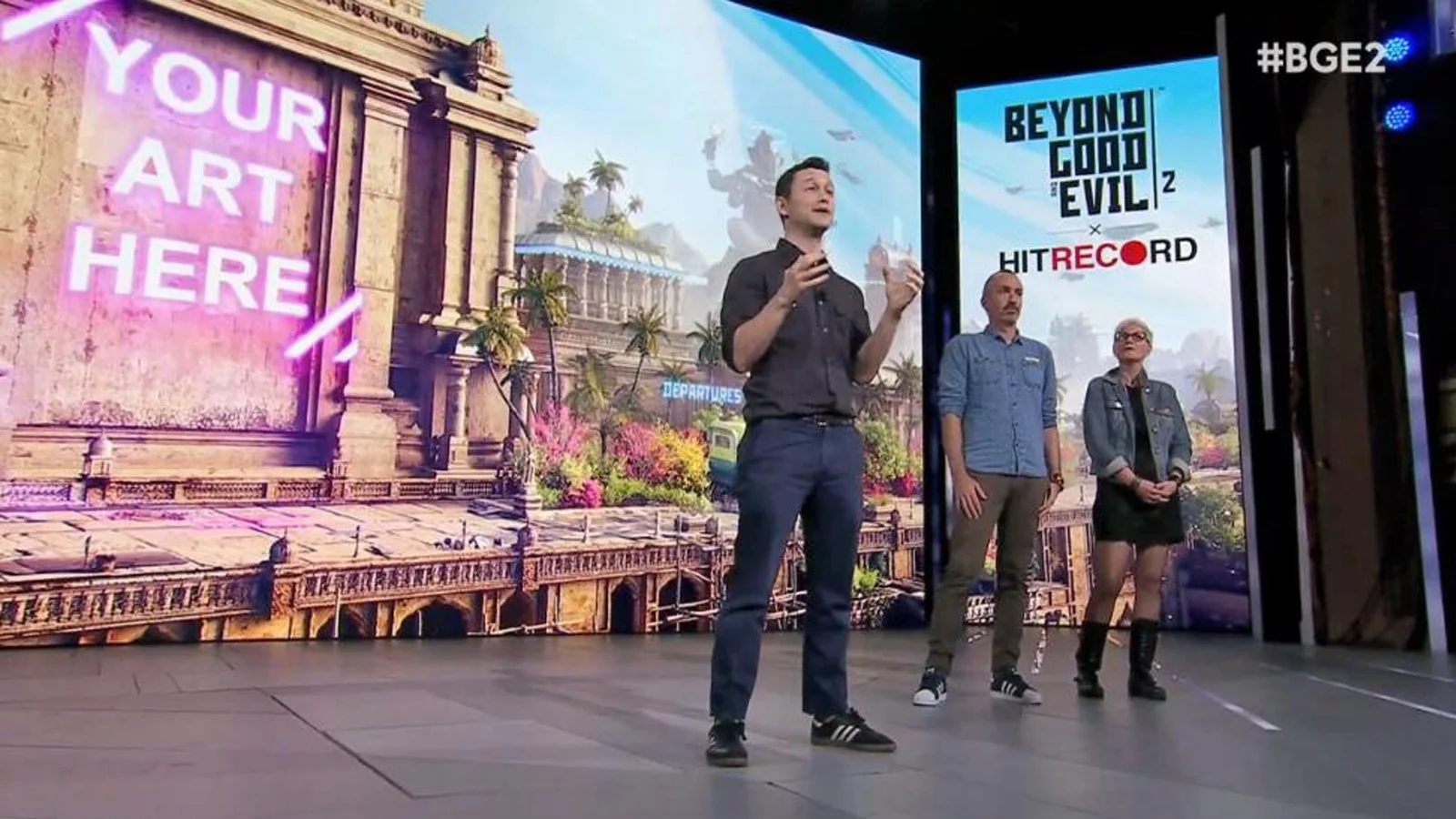 育碧发布会上公布了《超越善恶2》与约瑟夫的创意平台合作计划
