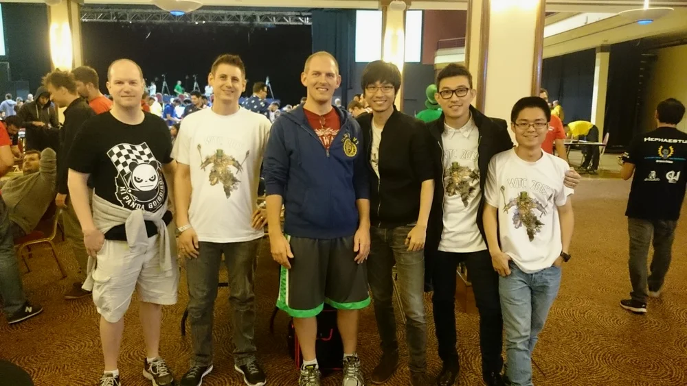 中国队全体合影