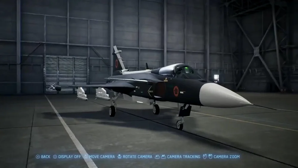 这回预告中原型机二号涂装注意翼下AIM132导弹