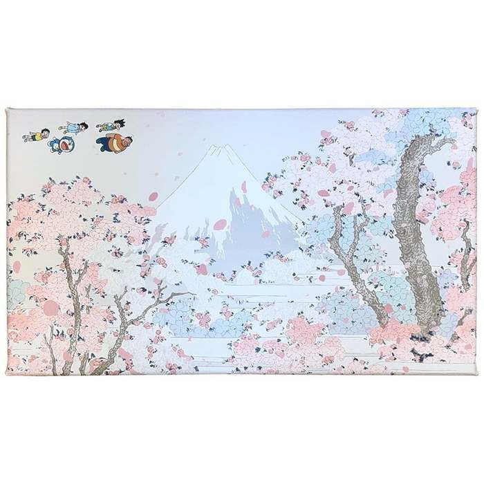 葛饰北斋《樱花盛开的富士山》