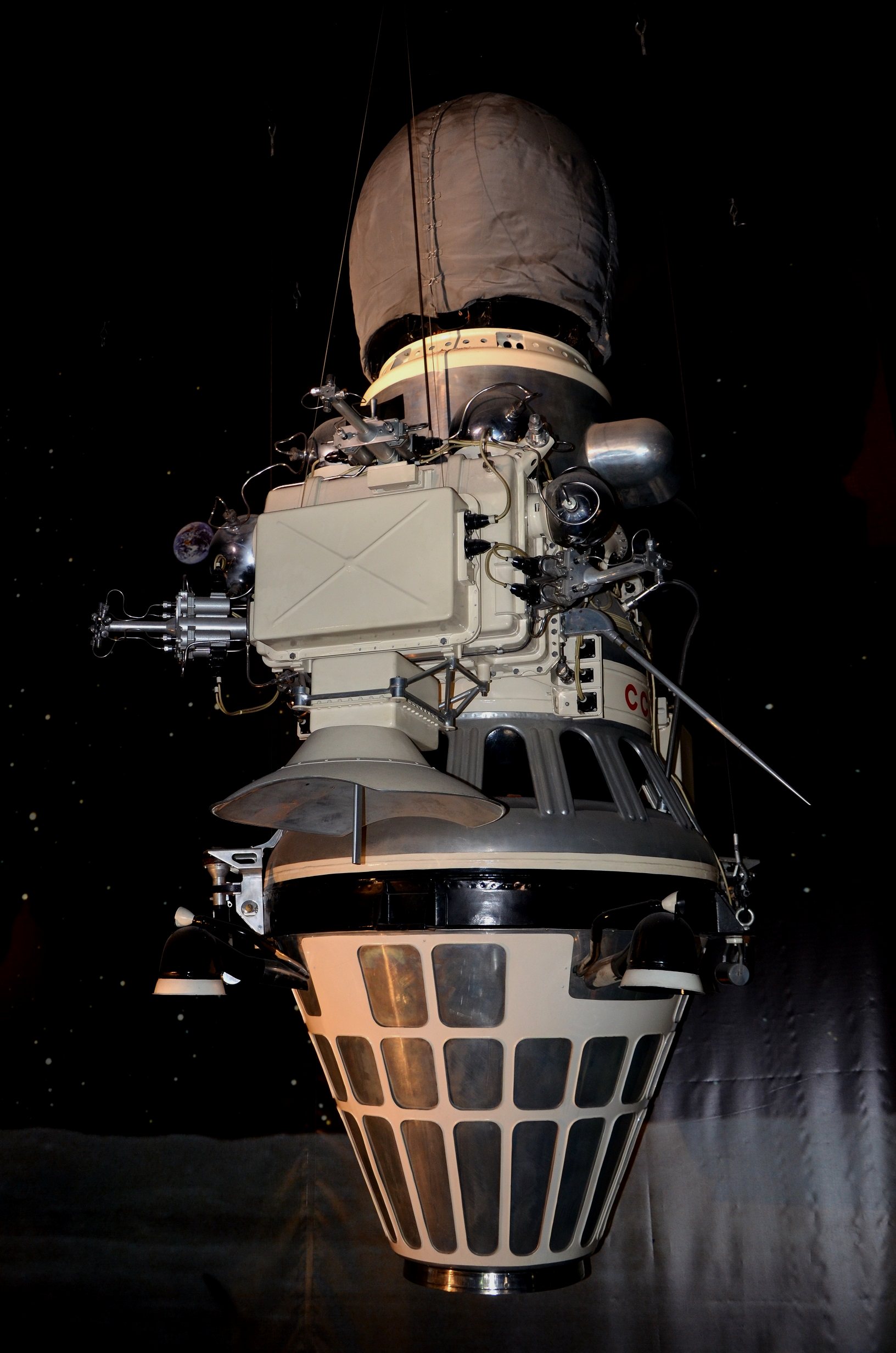 保存在博物馆的月球9号测试样机