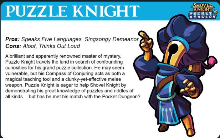 Puzzle Knights也是本作的重要NPC