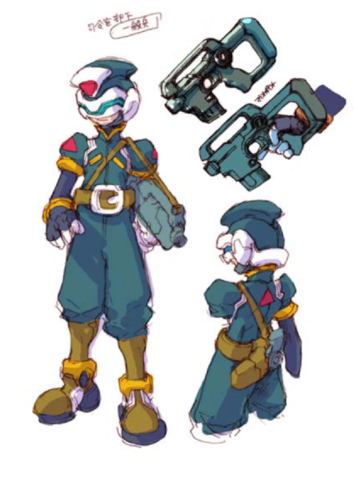 从官方设定稿聊聊《洛克人Zero》系列的基础设定(其三) 从官方设定稿聊聊《洛克人Zero》系列的基础设定(其三)