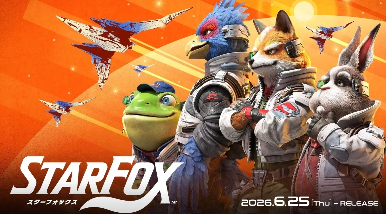 任天堂宣布《星际火狐（Star Fox )》将于6月25日登陆NS2平台