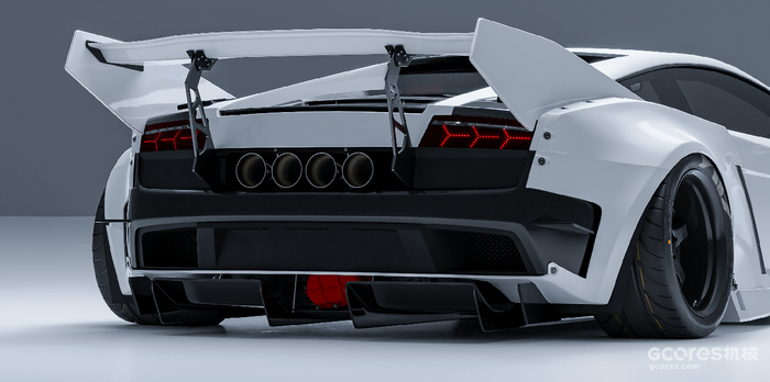 载具改装设计丨兰博基尼盖拉多宽体套件LP566 & “TOMBOY”涂装 载具改装设计丨兰博基尼盖拉多宽体套件LP566 & “TOMBOY”涂装