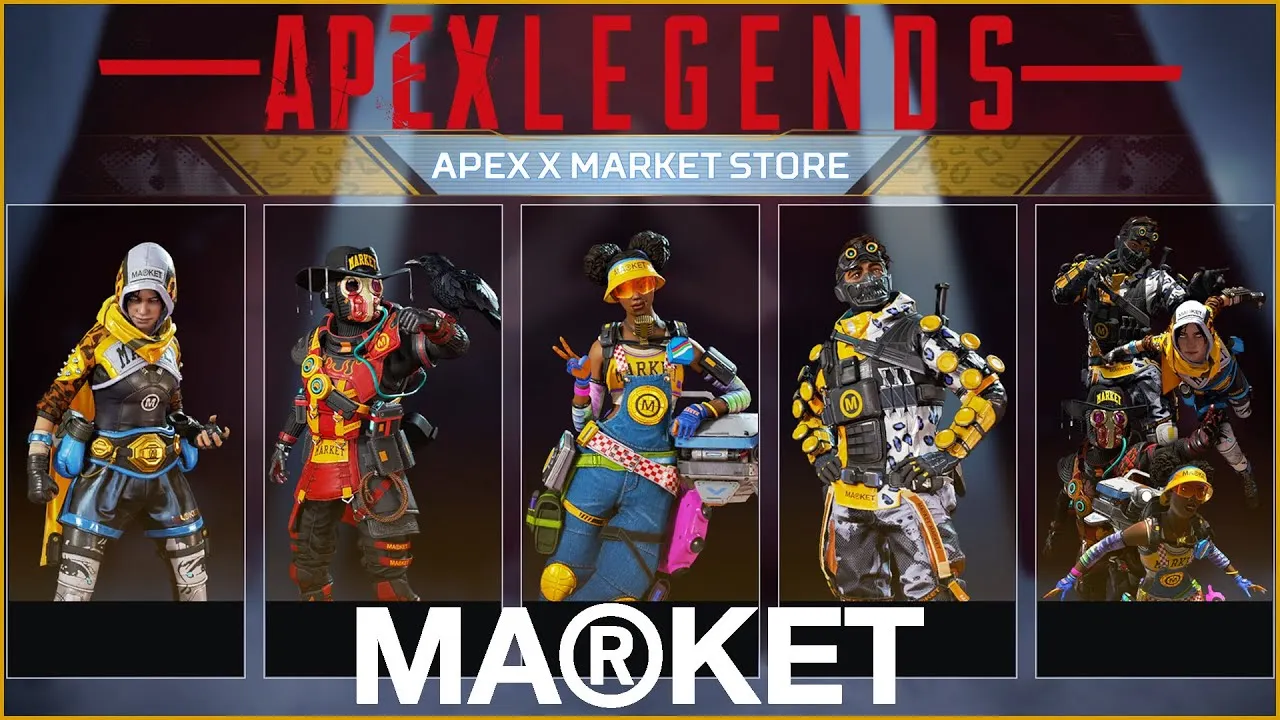《Apex 英雄》和时尚品牌“Market” 合作公开，限时联动商现已推出