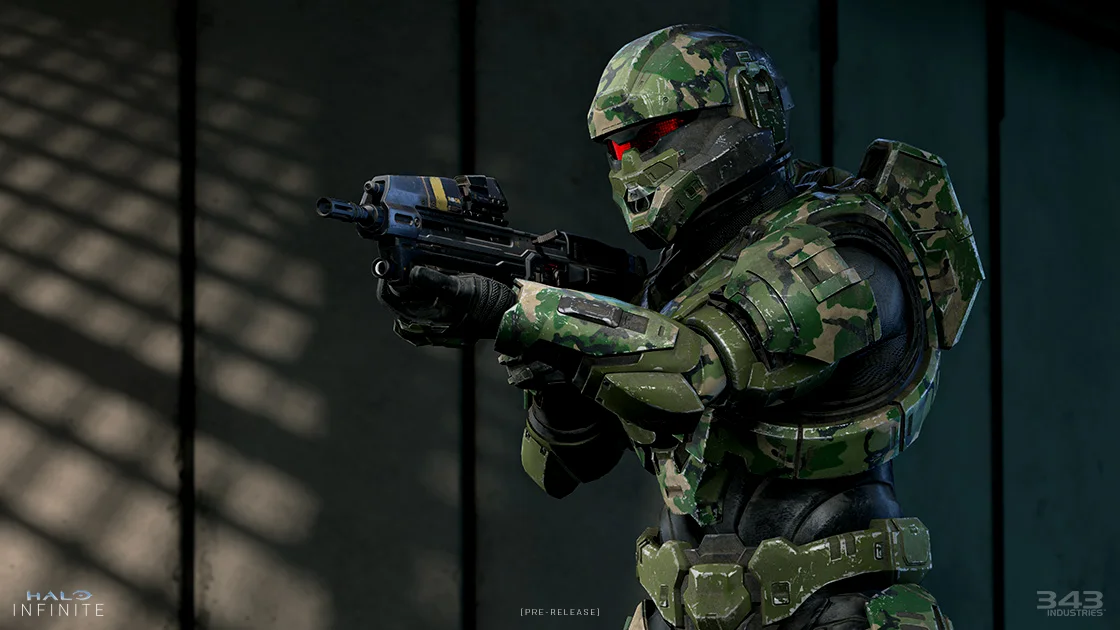 《光环：无限》版士兵（SOLDIER）装甲，整体质感同样提升，新内衬也减弱了引人注目感。