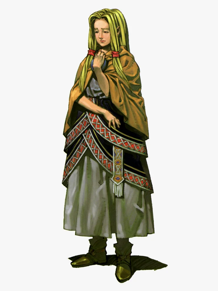 害怕自身力量，继承了神之血统的魔女莉瑟丽雅