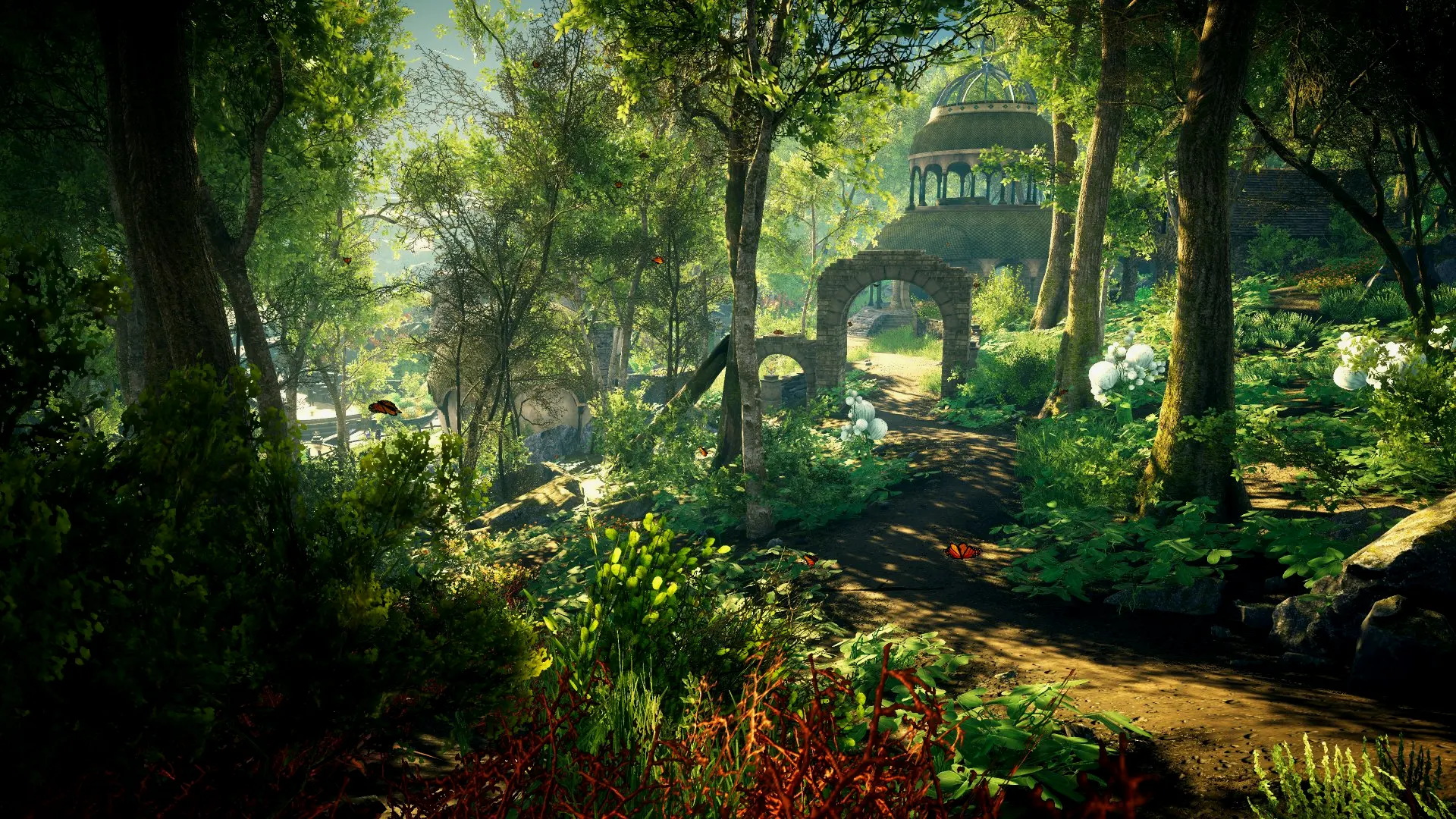 《告别林都》的精神续作《East Shade》继承了前作对光影和景观的巧妙利用