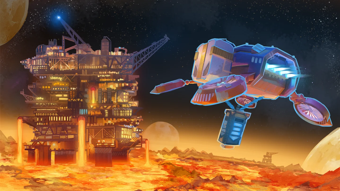 垂直模拟经营新作《星际钻探站》定档4月21日