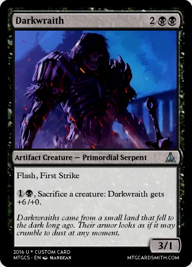 如果万智牌出了一个黑暗之魂环境包