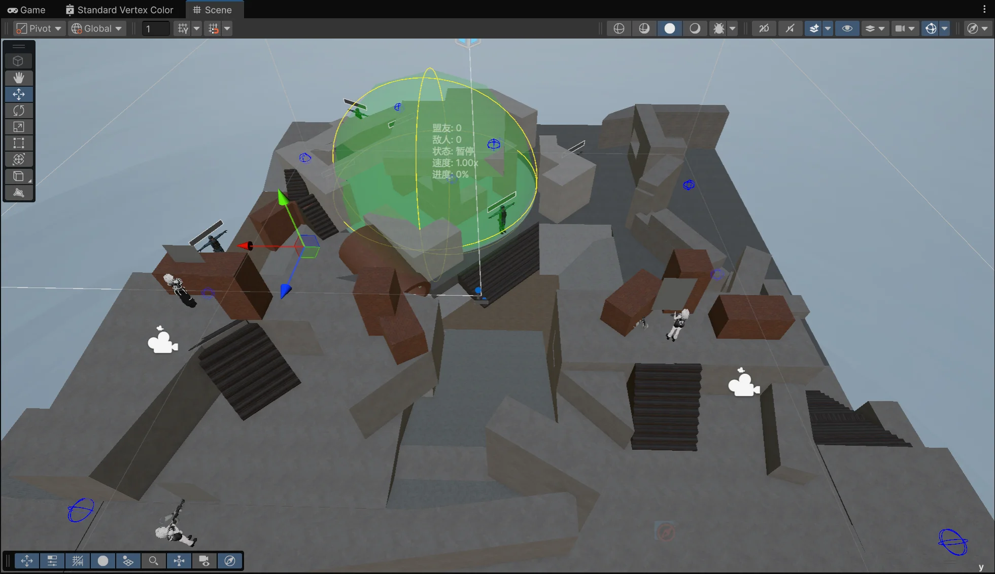 引擎里关卡的总览