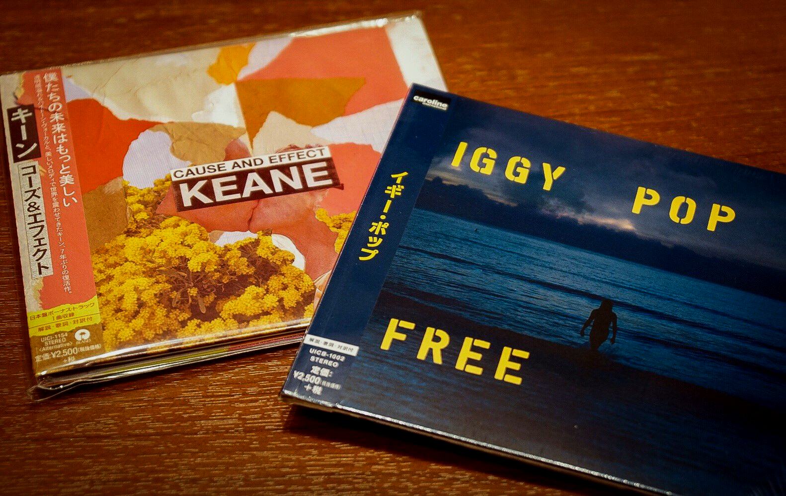 1.Free-Iggy Pop、Cause And Effect-Keane