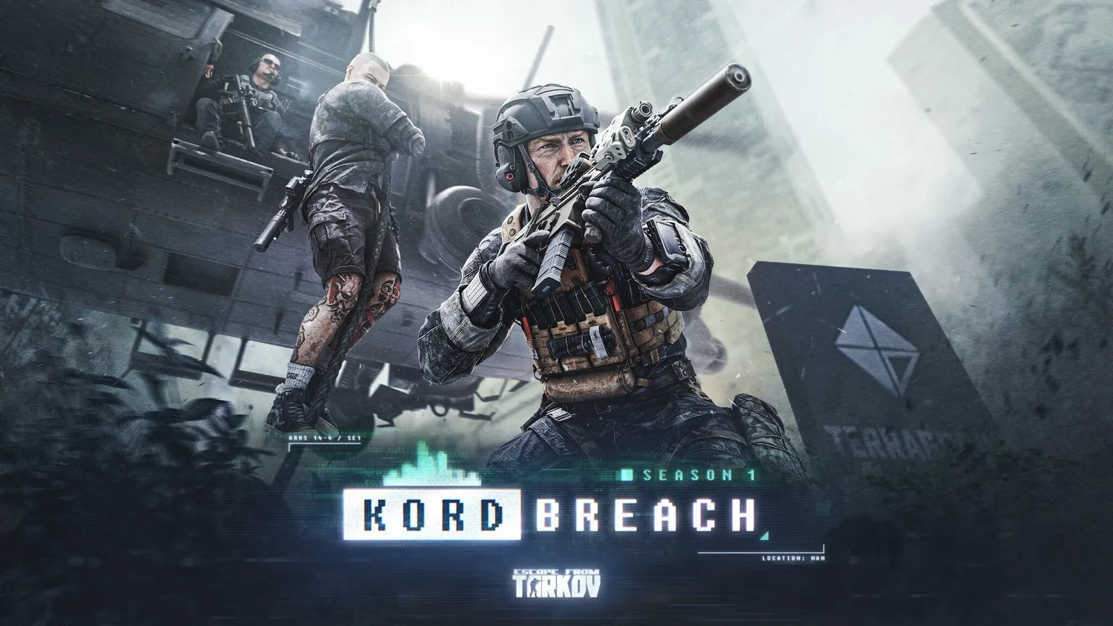 《逃离塔科夫》第一赛季“KORD BREACH”现已开启