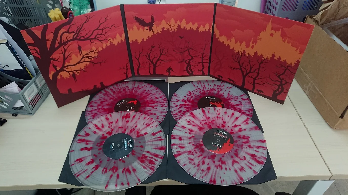 完整版4LP，包含本篇和两DLC的全部音乐