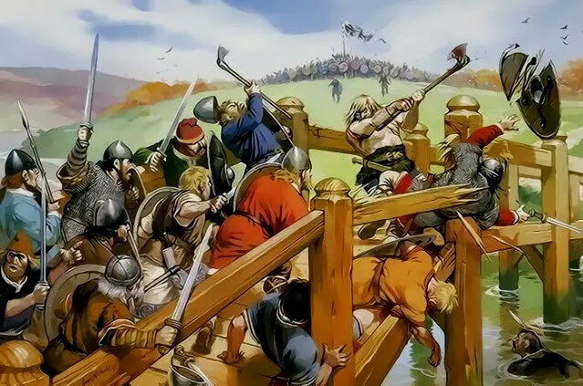 在《盎格鲁·撒克逊编年史》里曾经记载，斯坦福桥之战中，一位维京人孤身一人站在桥上斩杀了40多名撒克逊战士，直到一个撒克逊人钻到桥底下用长矛将他刺死为止。不过并未提及这人是不是所谓的狂战士。而且另一方的史料——《挪威王列传》对此一字未提。