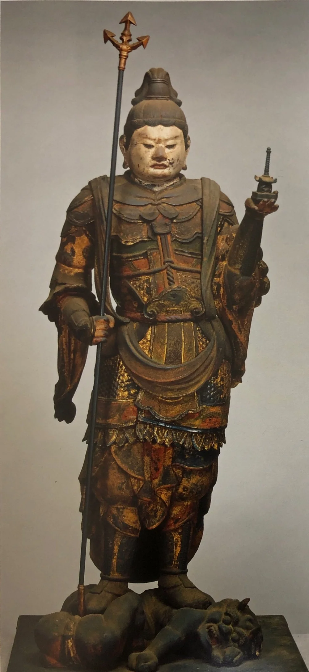 中川寺・毘沙門天像（1162年）