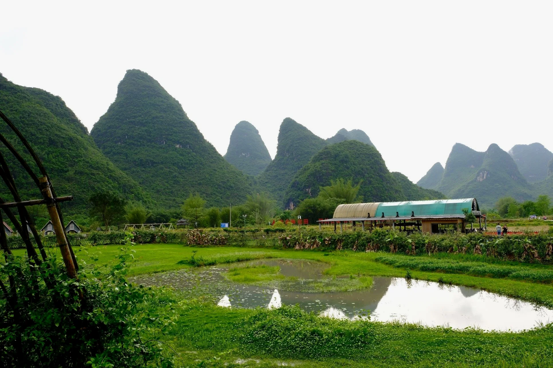 塞尔达的爱心湖，就藏在群山之间的香草园里