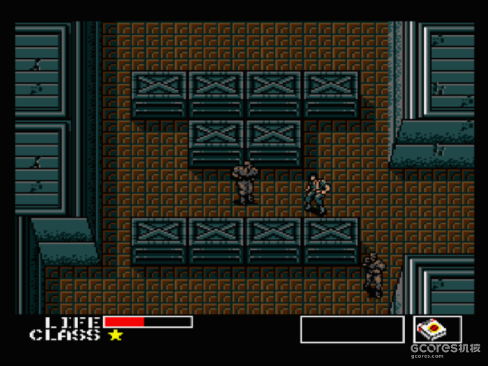 MSX2游戏机性能弱于FC，没有卷轴功能，同屏子弹一多就会卡顿，初代《潜龙谍影》敌人视野只有一条直线。